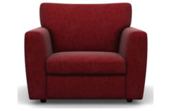 Heart of House Lucas Fabric Chair - Terracotta